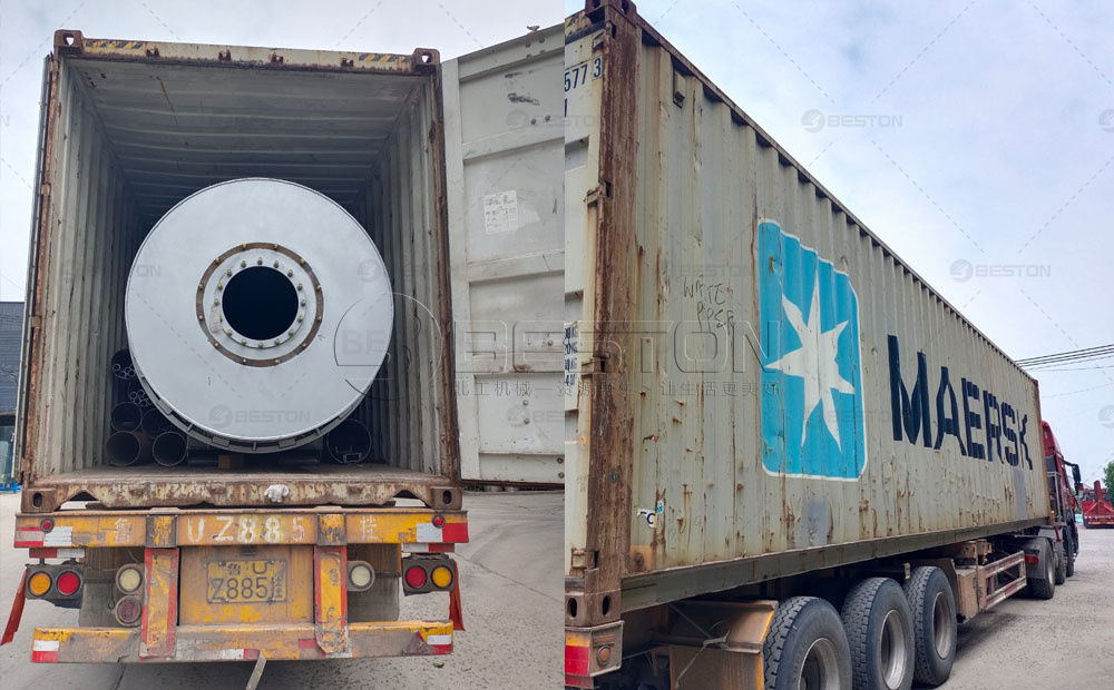 BST-30型號(hào)馬來(lái)西亞木材廠廢木料炭化設(shè)備第7張