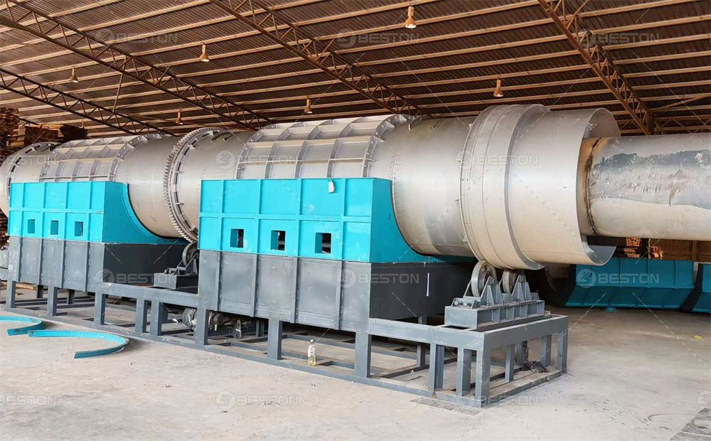 BST-30型號(hào)馬來(lái)西亞木材廠廢木料炭化設(shè)備第1張