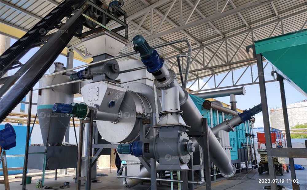 BST-50型號克羅地亞秸稈炭化設(shè)備